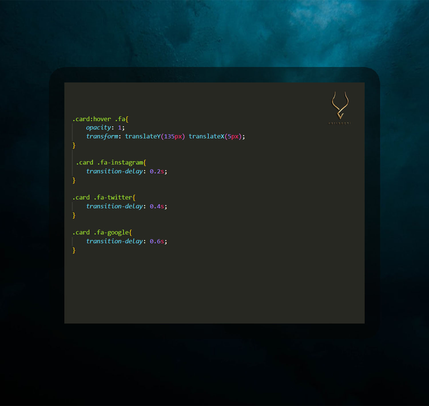 Animated Profile Card